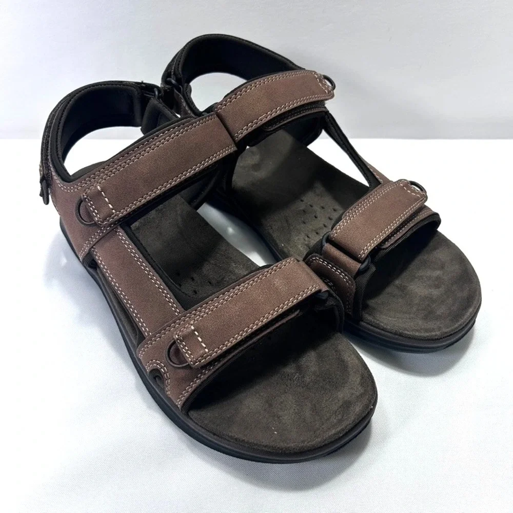 Dockers Bradburn Sport Men's Sandal Dark‎ Tan US 9W